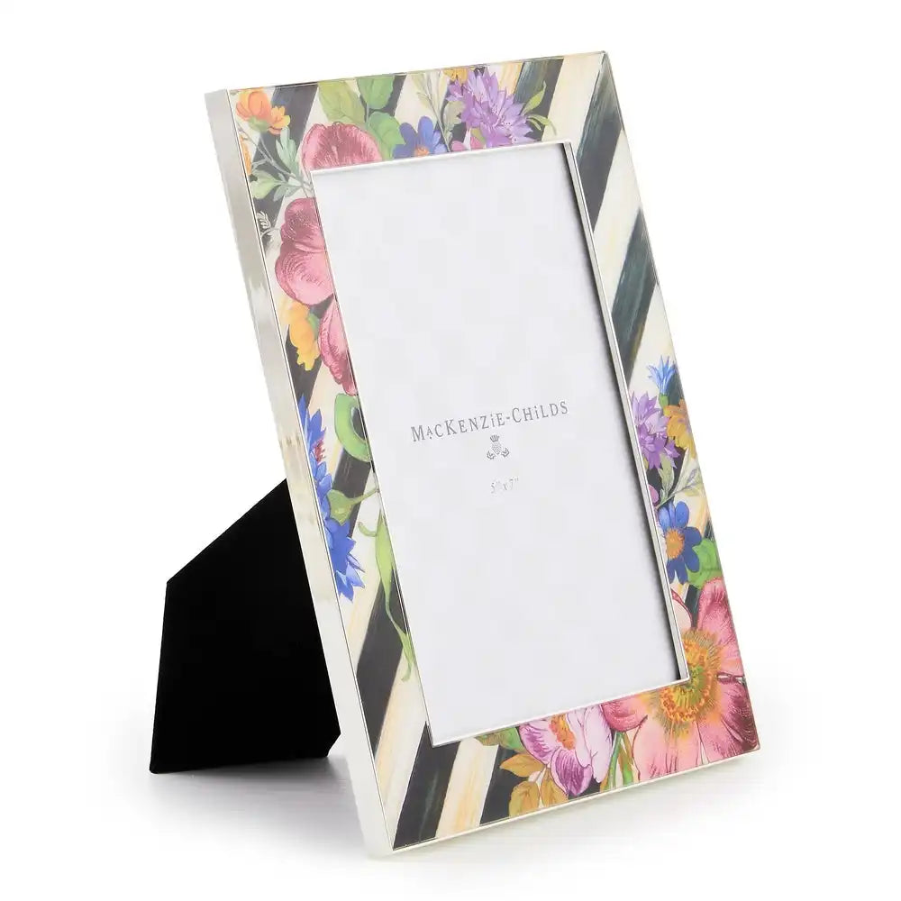 Flower Market Silver Plated 8" x 10" Frame