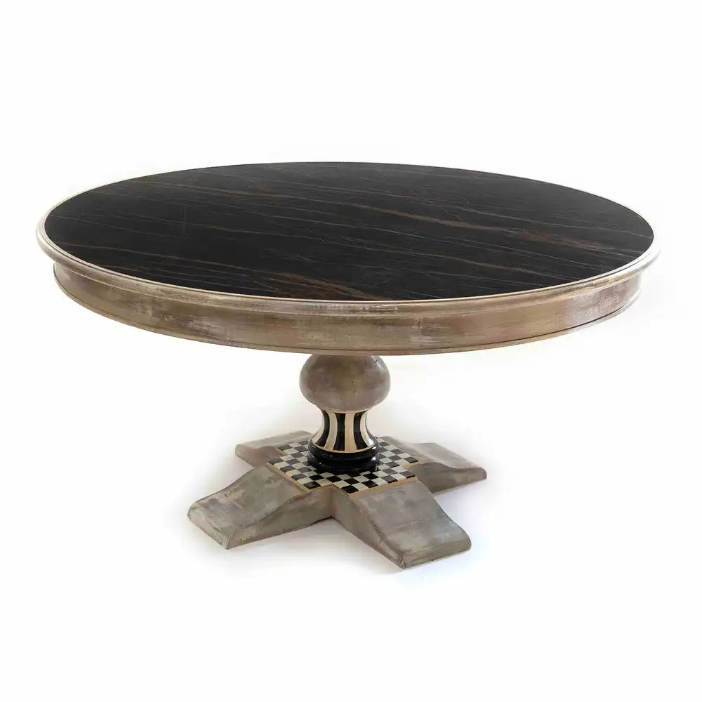 Tuscan Farm 62" Round Pedestal Table Main image