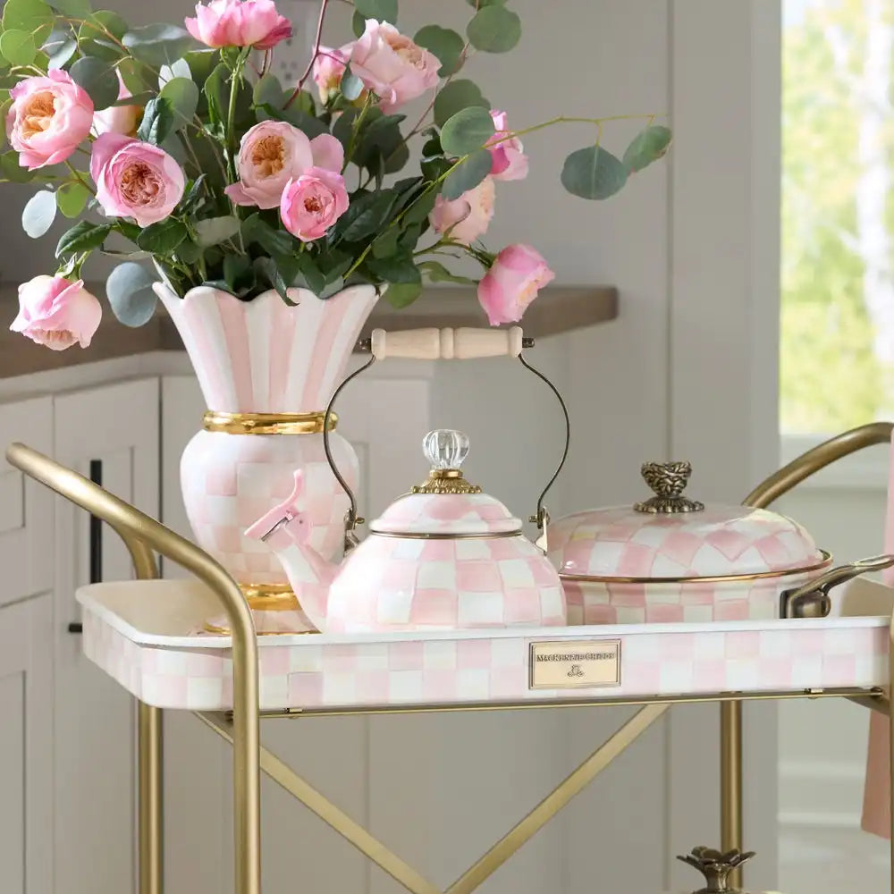 Courtly Check Whistling Tea Kettle