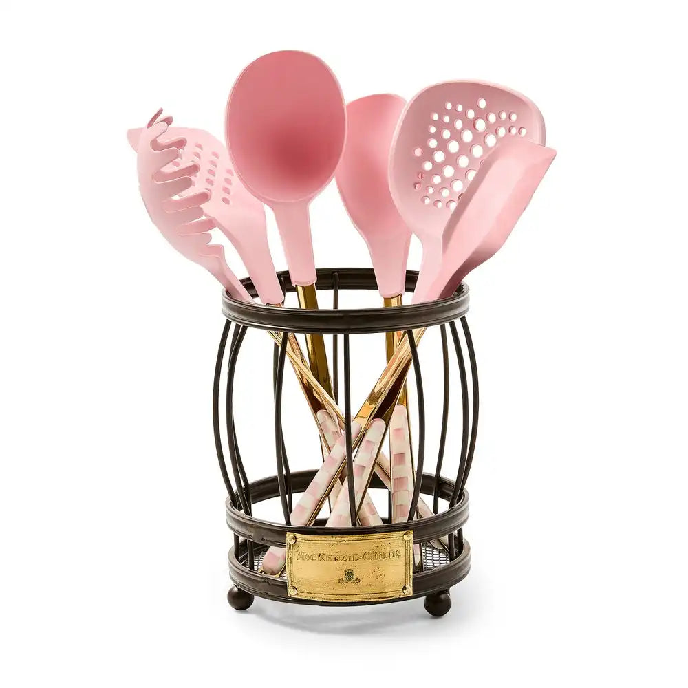 Rosy Check Utensil Caddy Set Main image