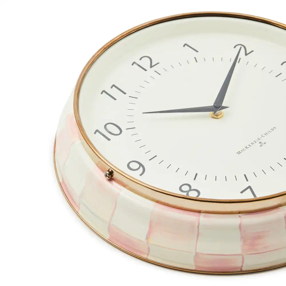 Rosy Check School Wall Clock Secondary image