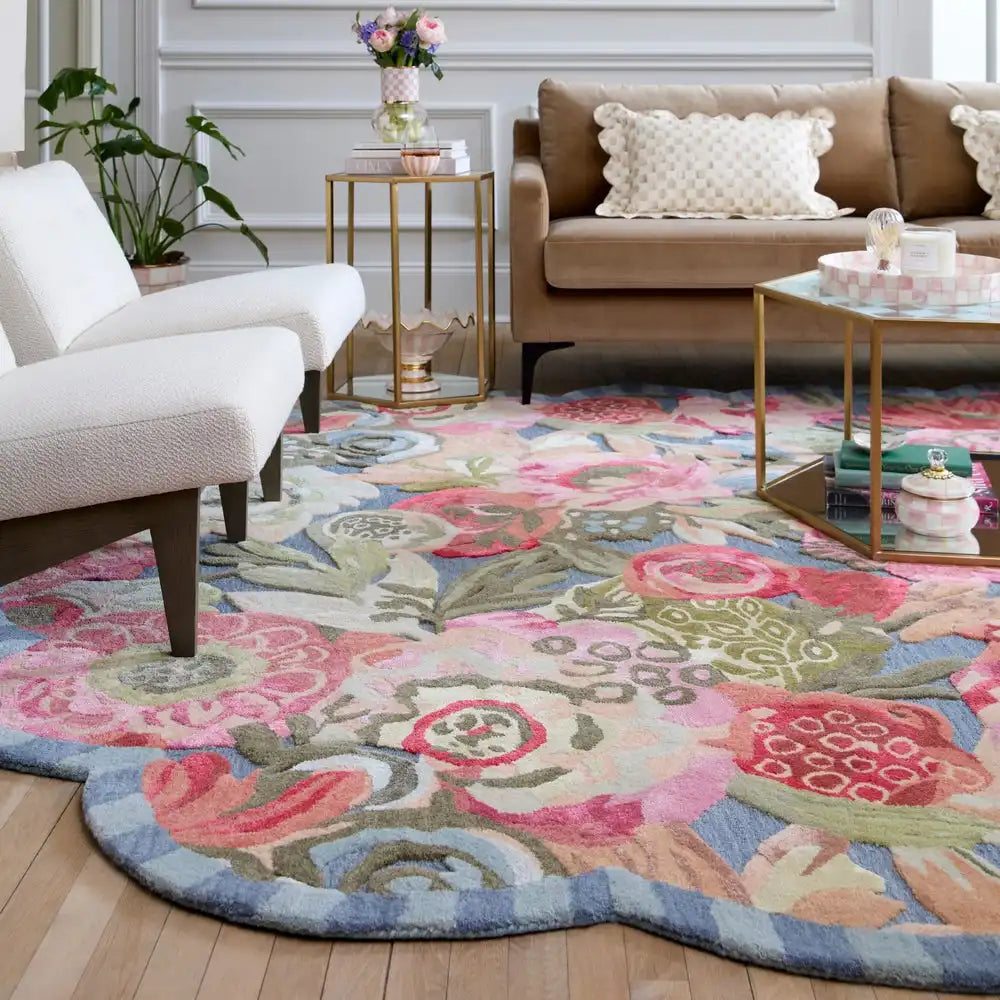 Sea Garden Floral 8' x 10' Rug Secondary image