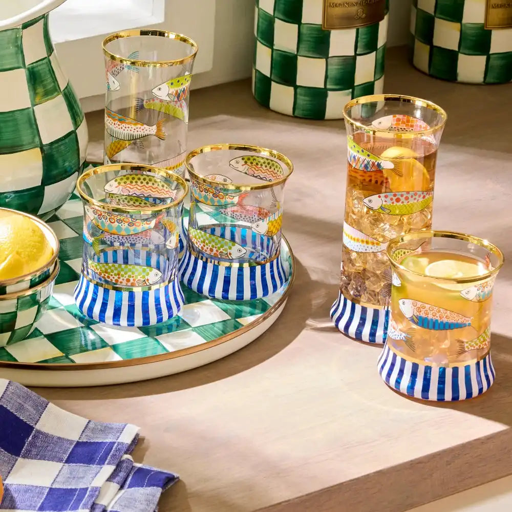 Go Fish Tumbler Glass, Set of 2 Secondary image