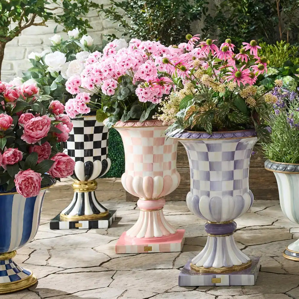 Courtly Stripe Urn
