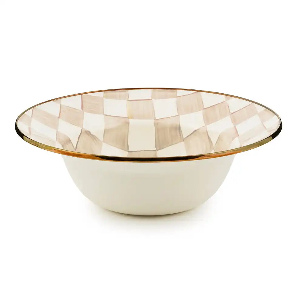 Courtly Check Serving Bowl
