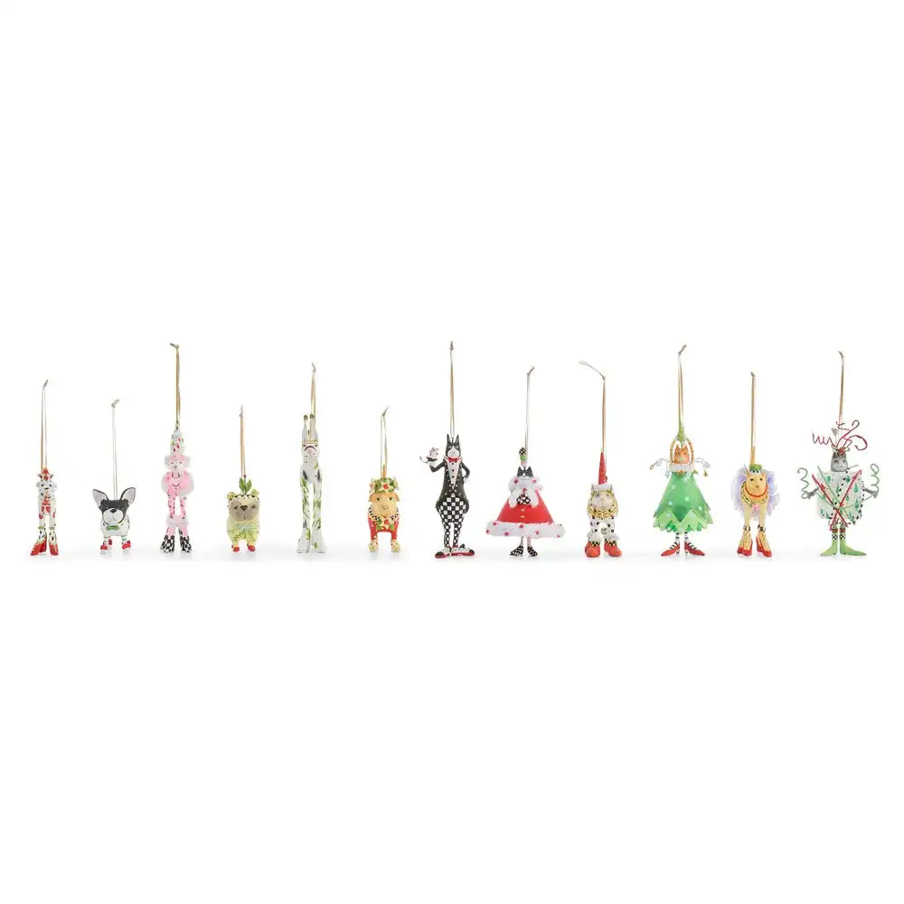 Patience Brewster Mini Dog Ornaments, Set of 6