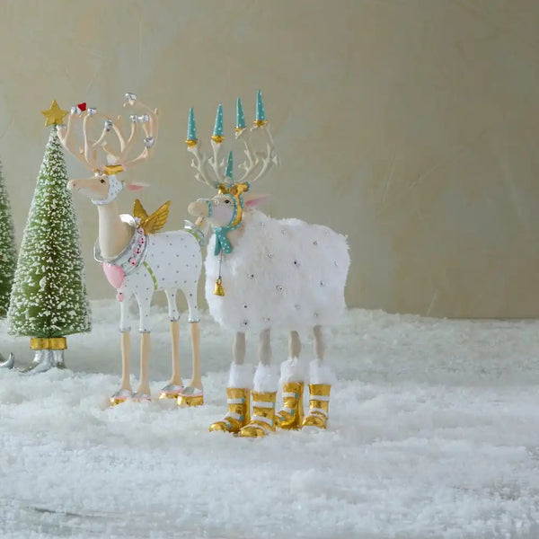 Patience Brewster Moonbeam Dasher Reindeer Figure