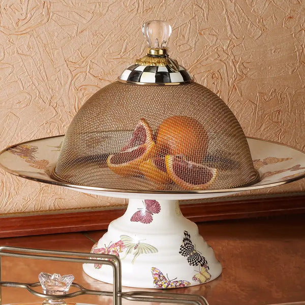 Rosy Check Large Mesh Dome