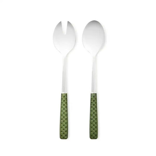 Everyday Black Salad Serving Set