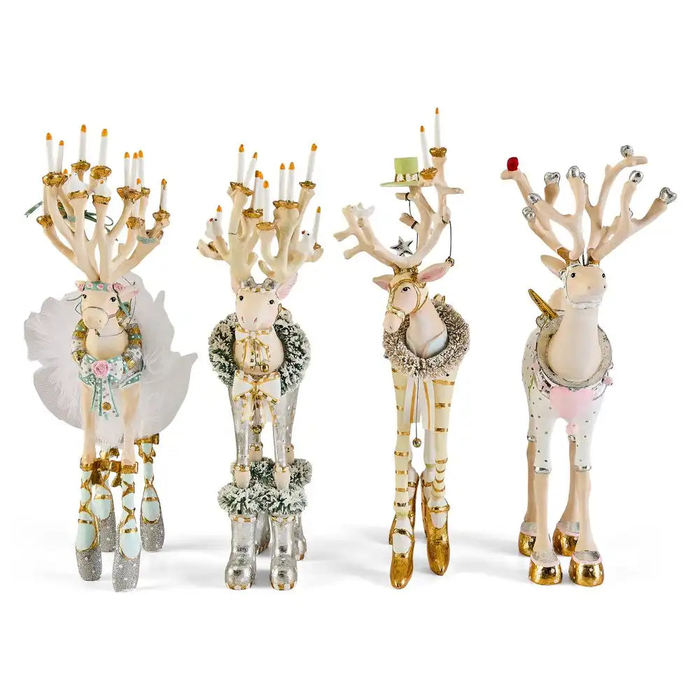 Patience Brewster Moonbeam Reindeer Figure Set-A