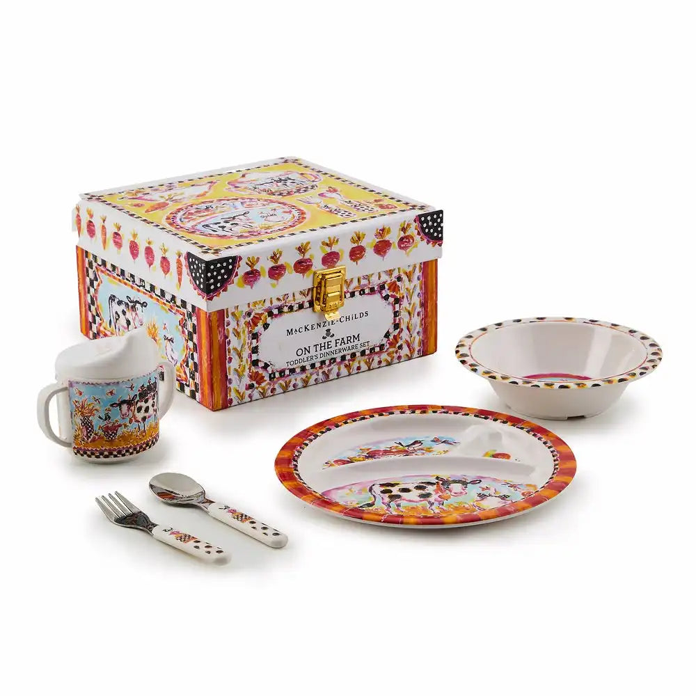 On the Farm Toddler's Dinnerware Set