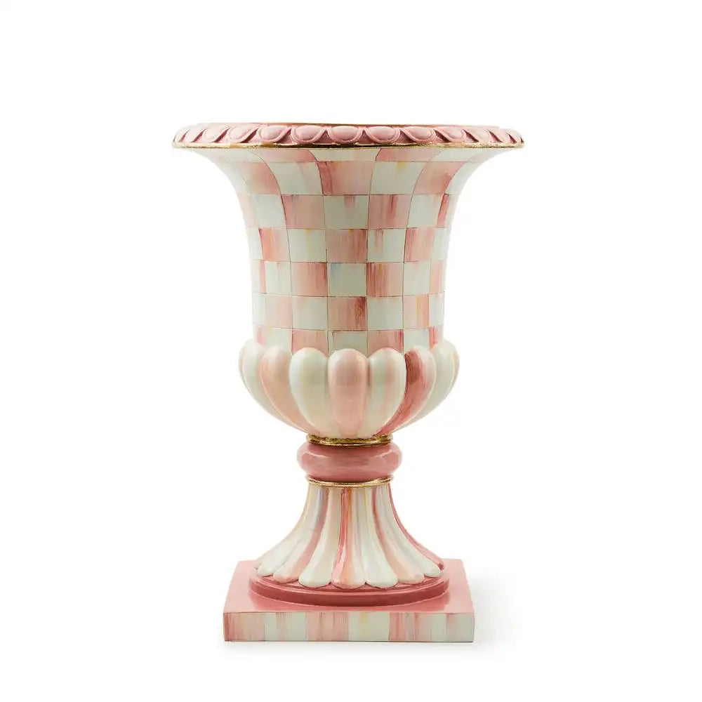 Rosy Check Pedestal Tabletop Urn Main image