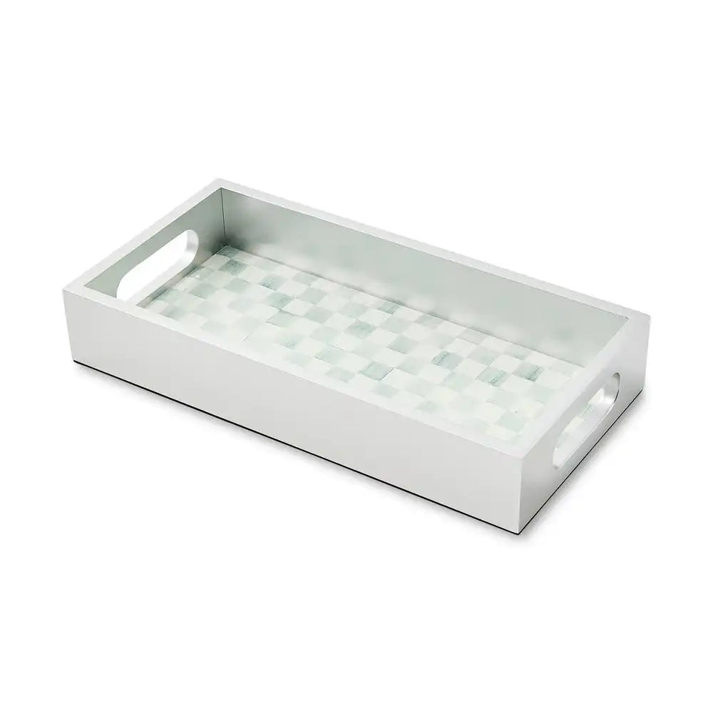 Sterling Check Soap Glass Pump