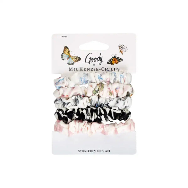 Goody Skinny Satin Scrunchies 5CT