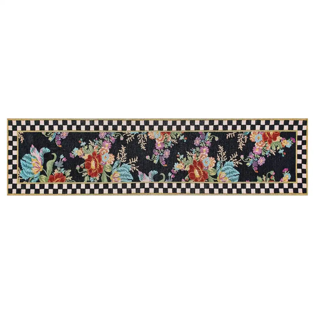Flower Market 8' x 10' Washable Rug