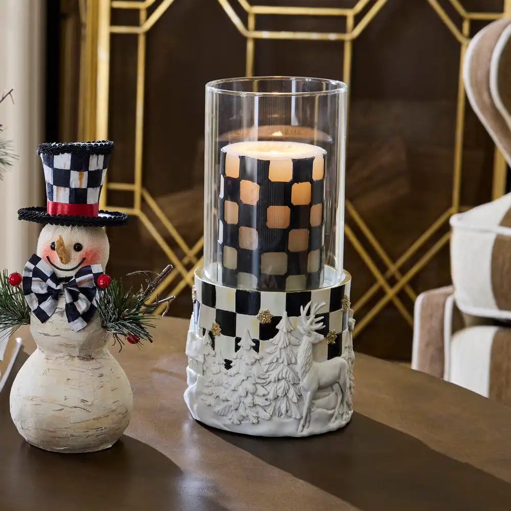 Courtly Noel Pillar Candle Holder Secondary image