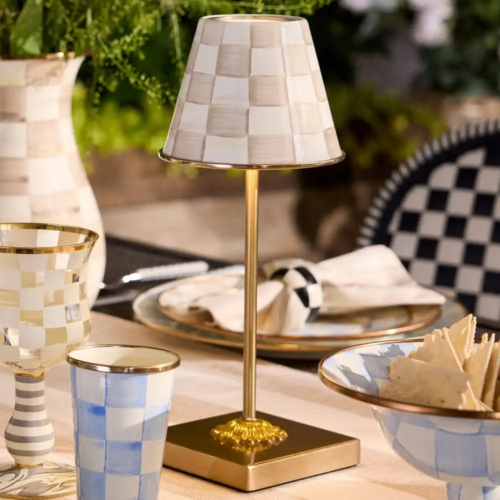 Sophisticheck LED Rechargeable Cafe Table Lamp