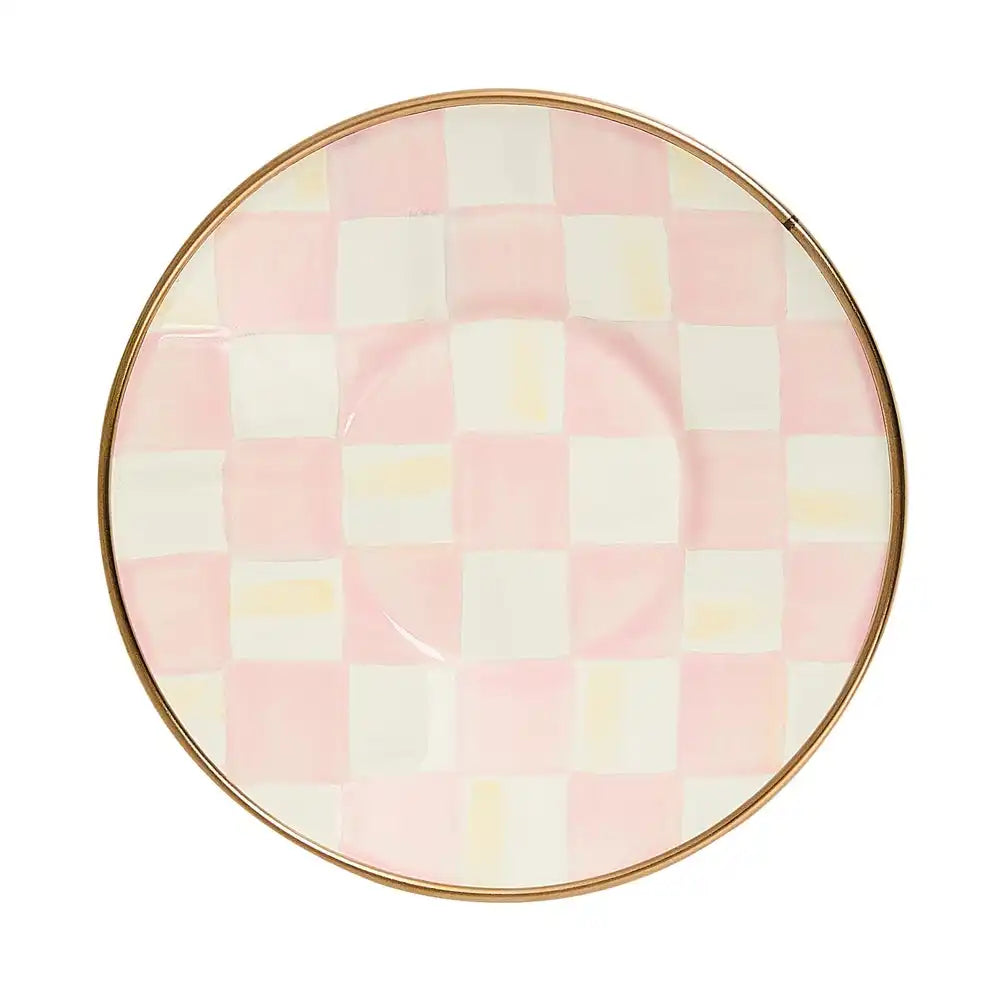 Royal Check Tea Glass Saucer Secondary image
