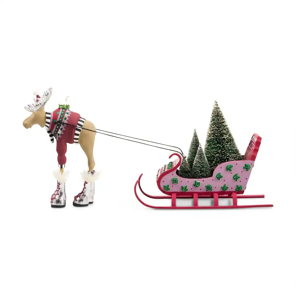 Patience Brewster Mooseltoe Milton Pulling Sleigh