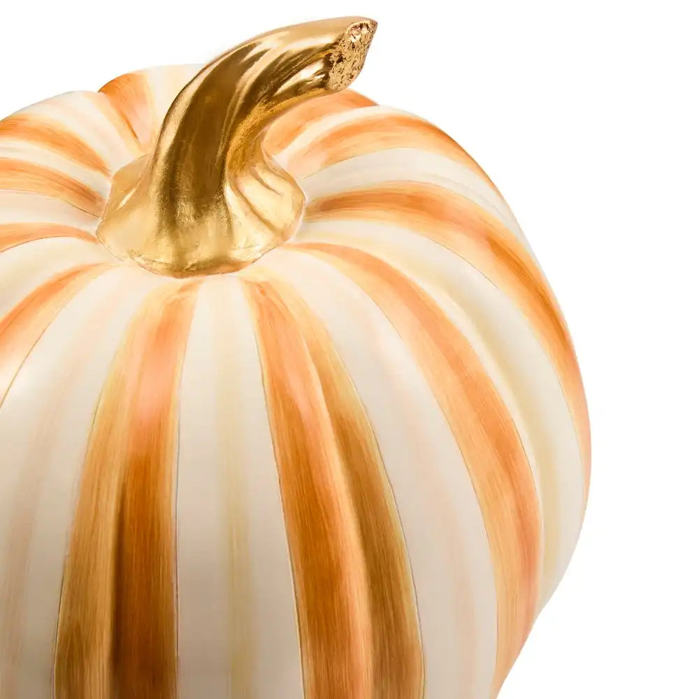 Mocha Stripe Medium Pumpkin