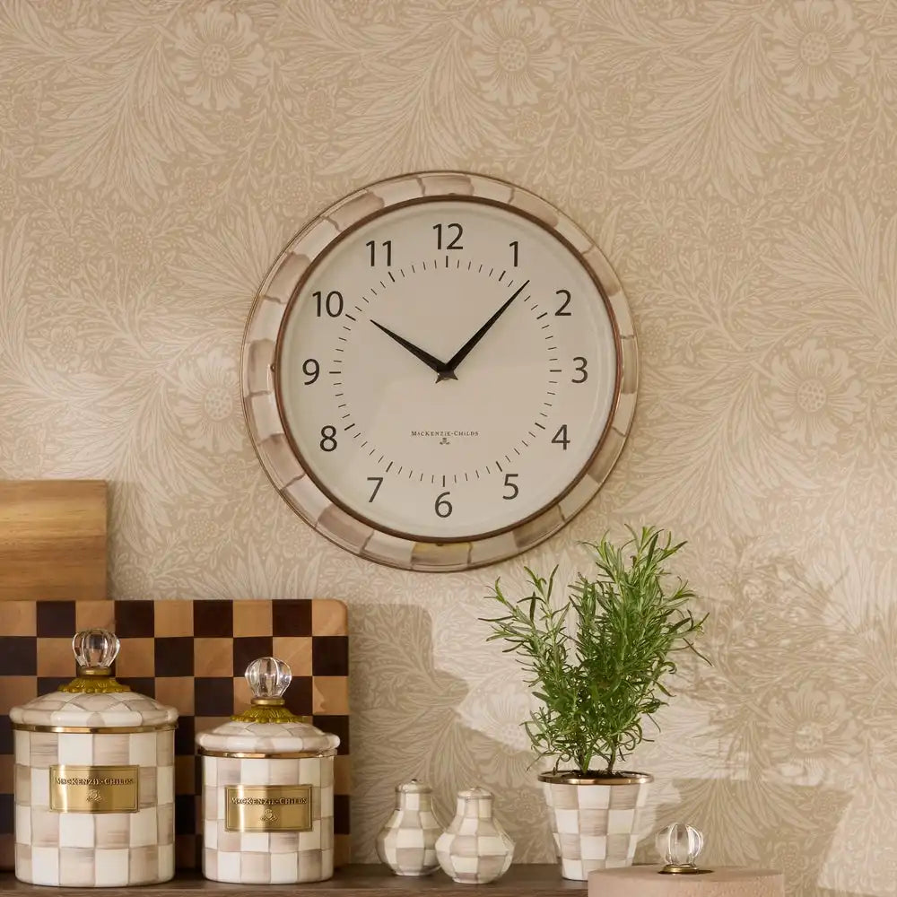 Rosy Check School Wall Clock