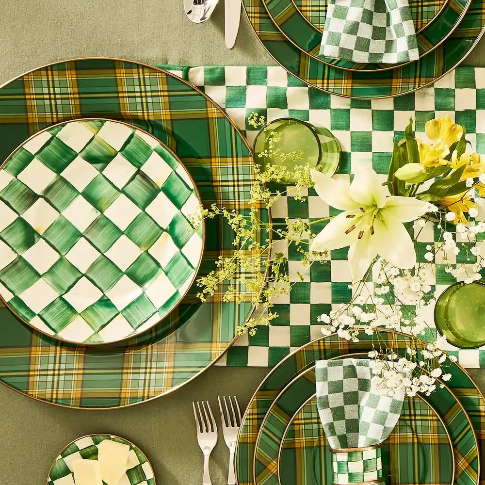 Tartan Violet Serving Platter