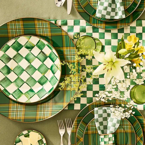 Tartan Violet Serving Platter