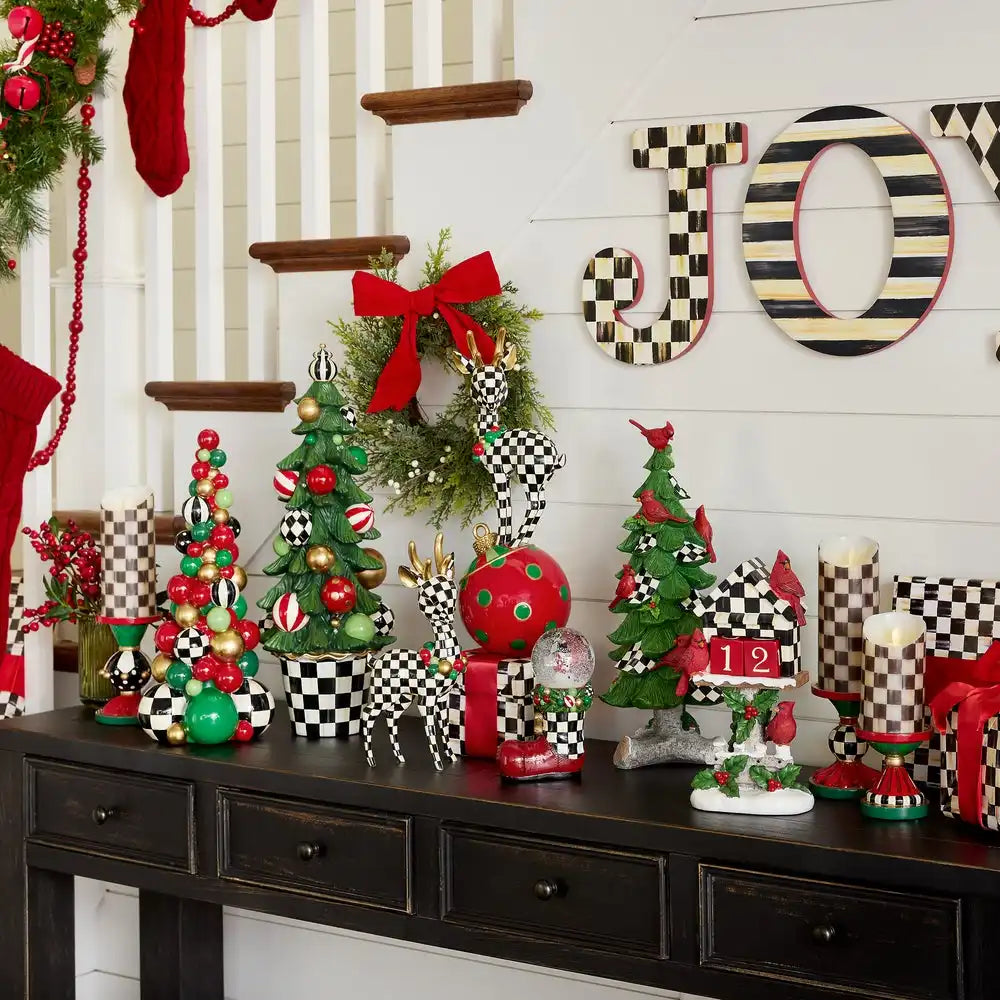 Jolly Holiday Bauble Tree