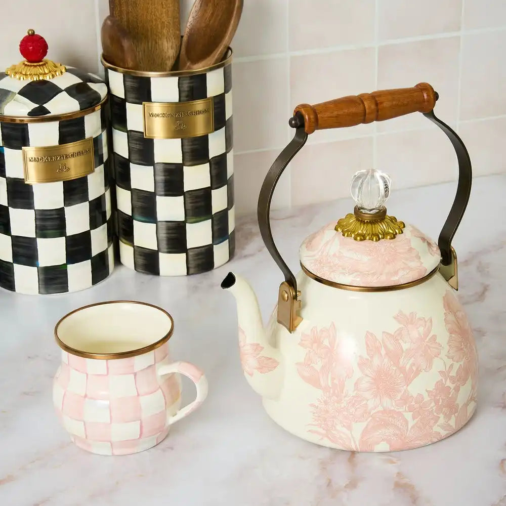 Rosy English Garden 2 Quart Tea Kettle Secondary image