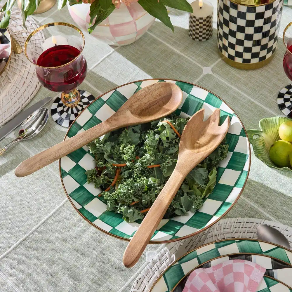 Courtly Check Serving Bowl