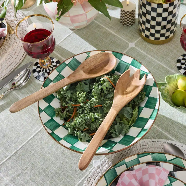Courtly Check Serving Bowl