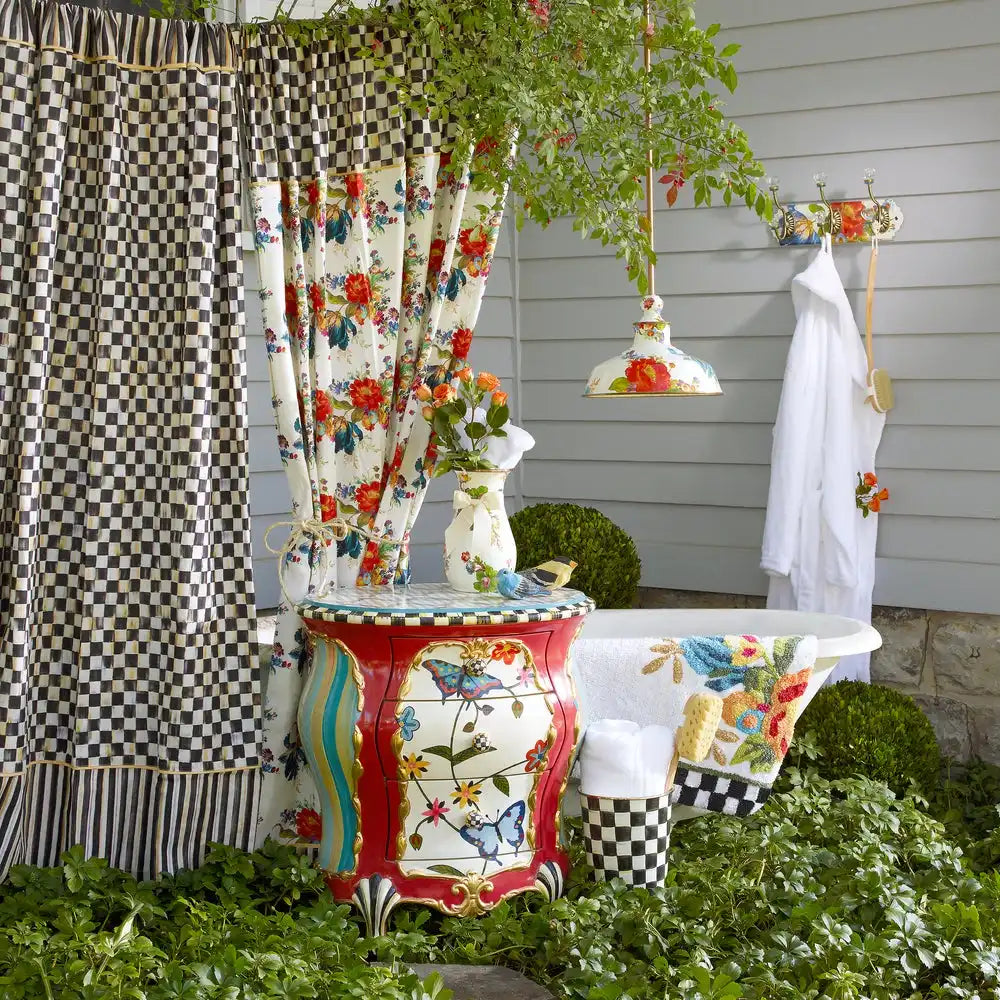 Courtly Check Shower Curtain Secondary image