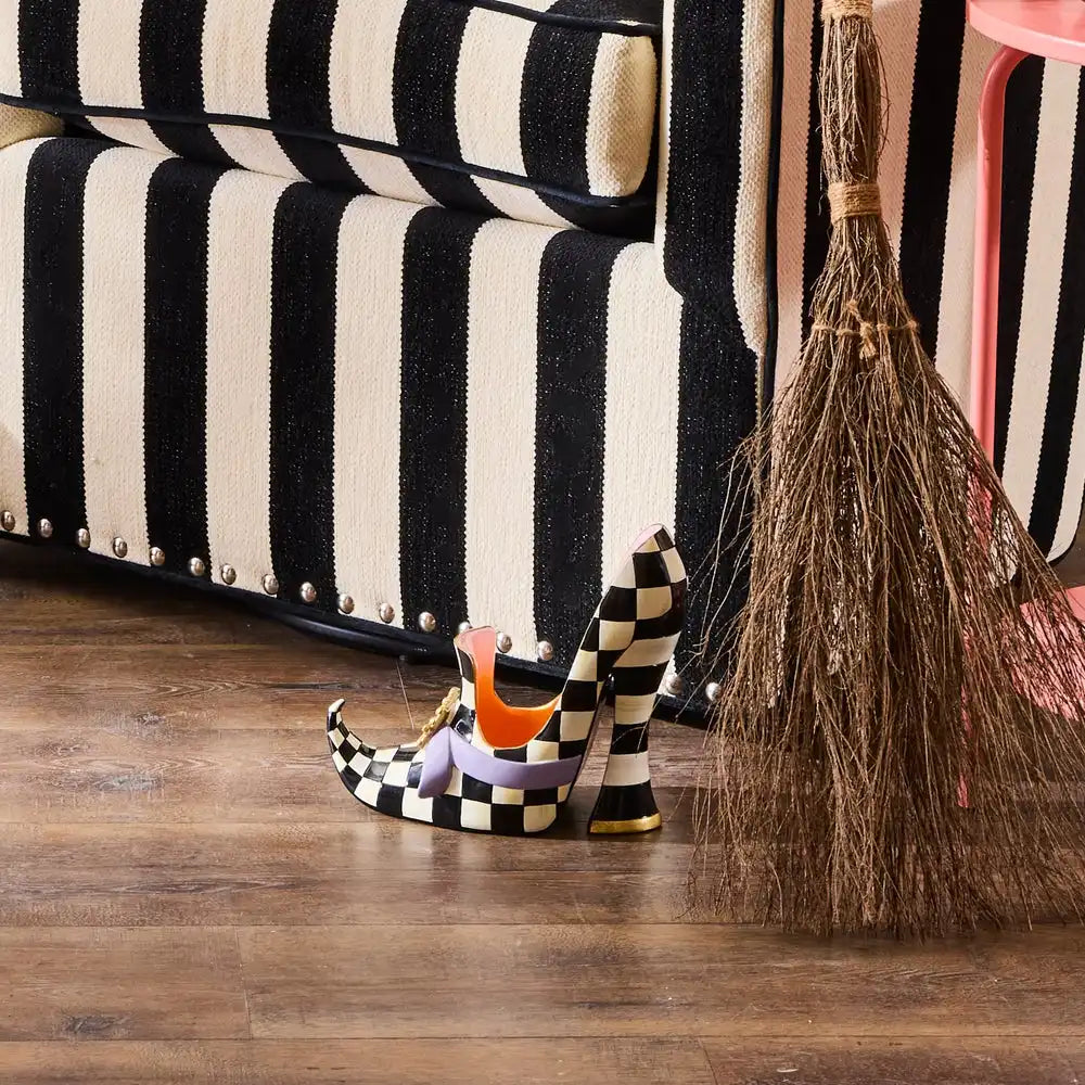 Trick or Treat Witch's Shoe Figurine Secondary image
