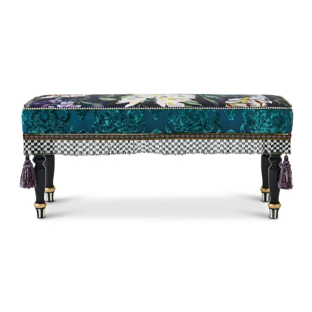 Moonlight Garden Floral Scuttlebutt Bench Main image