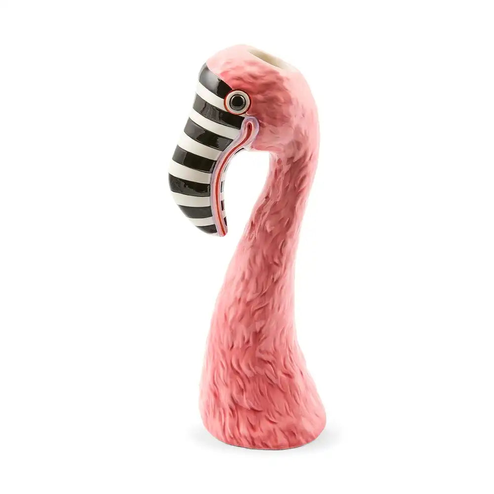 Patience Brewster Flamingo Ceramic Vase Main image