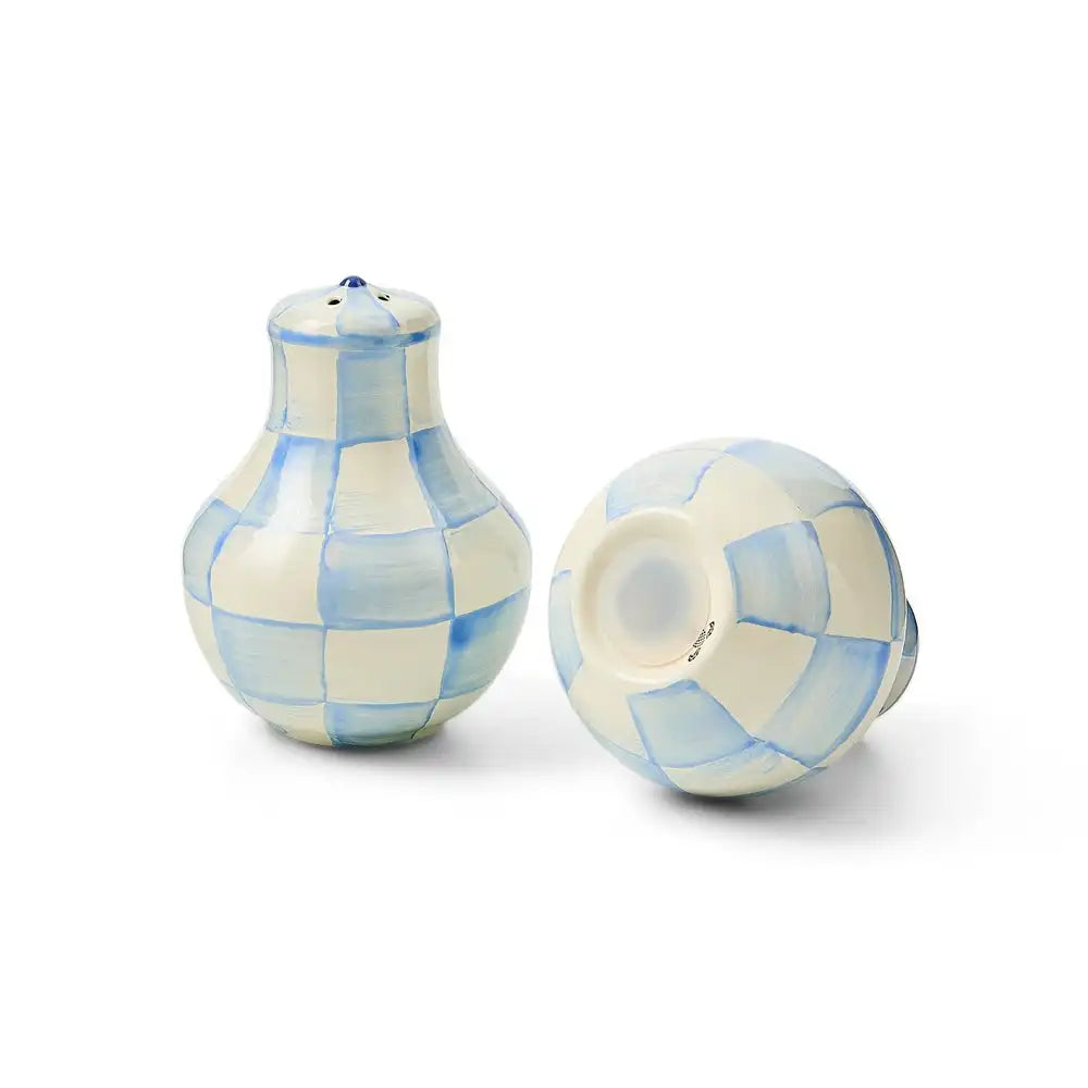 Courtly Check Large Salt & Pepper Shakers
