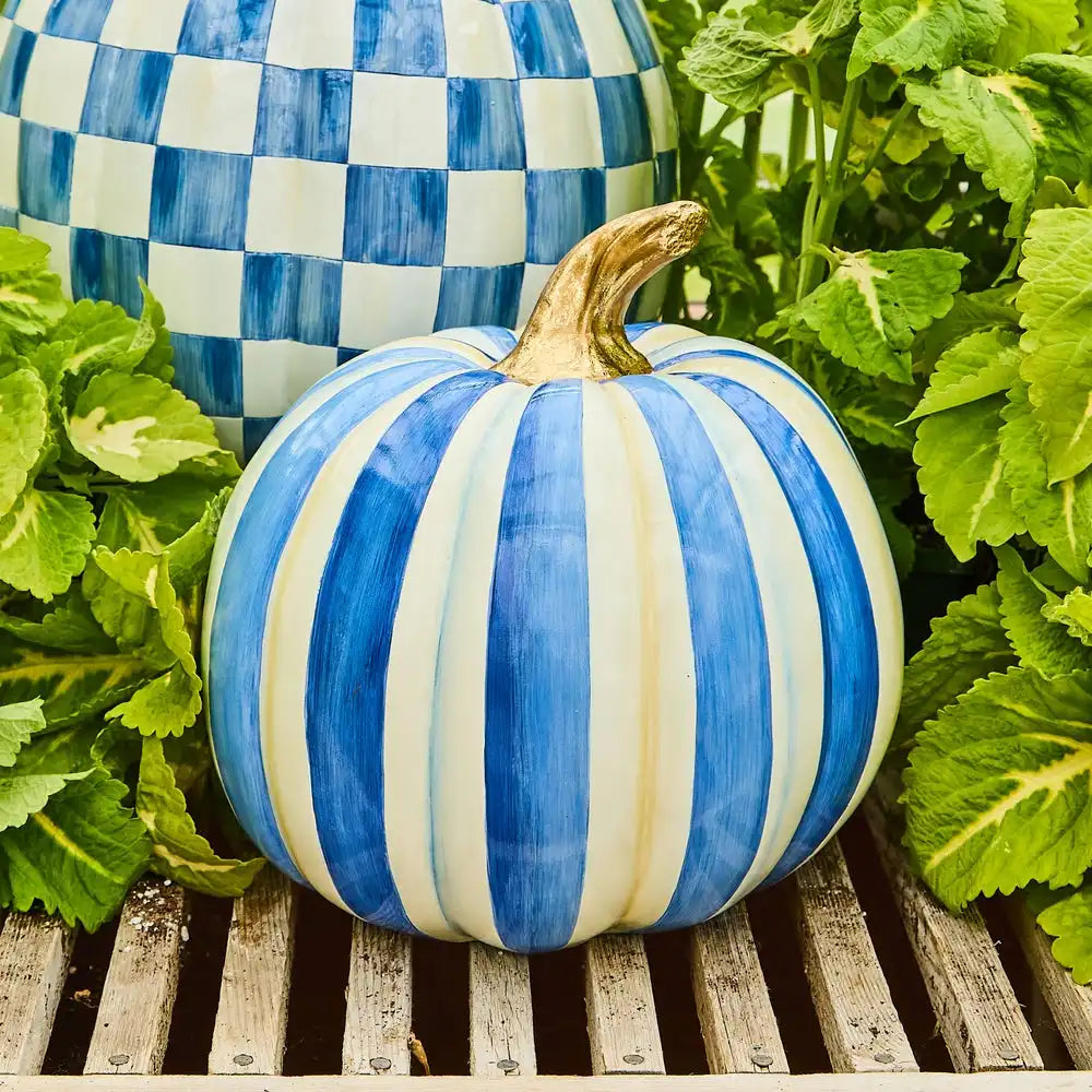 Mocha Stripe Medium Pumpkin