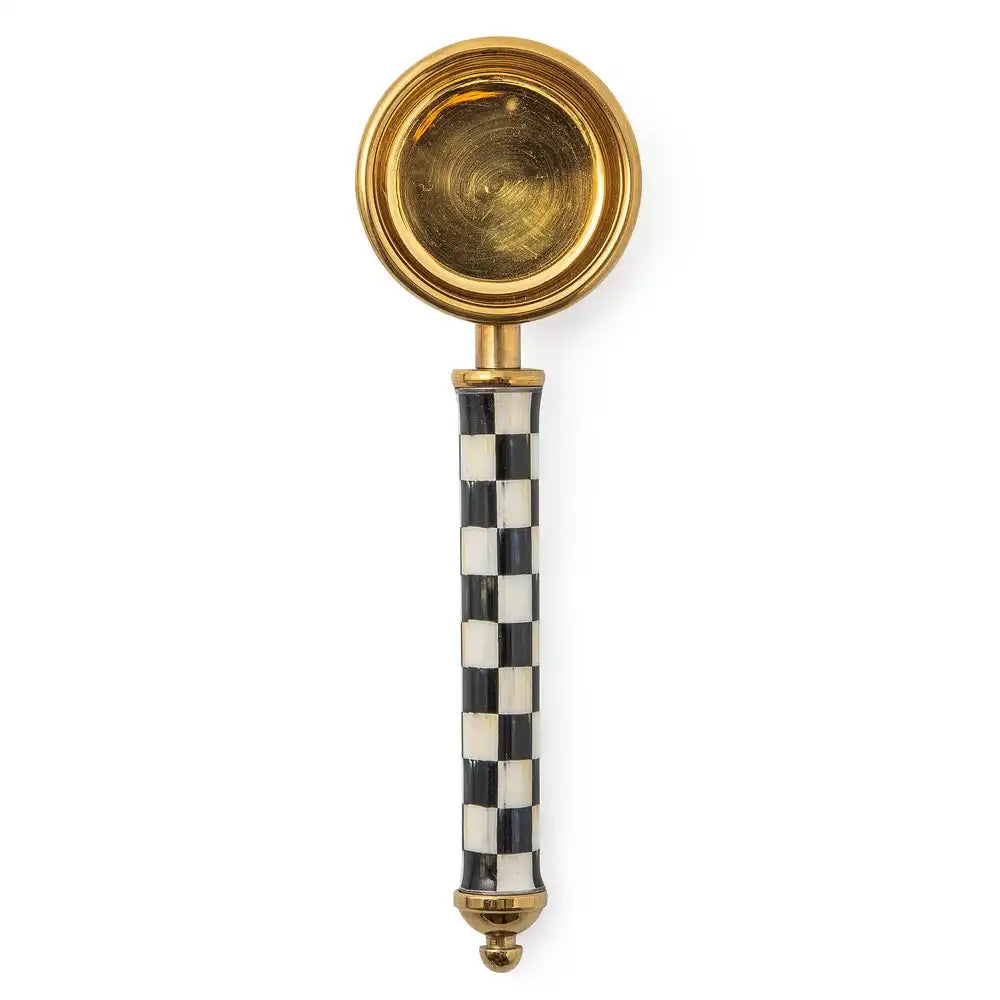 Courtly Check Supper Club Gold Coffee Scoop
