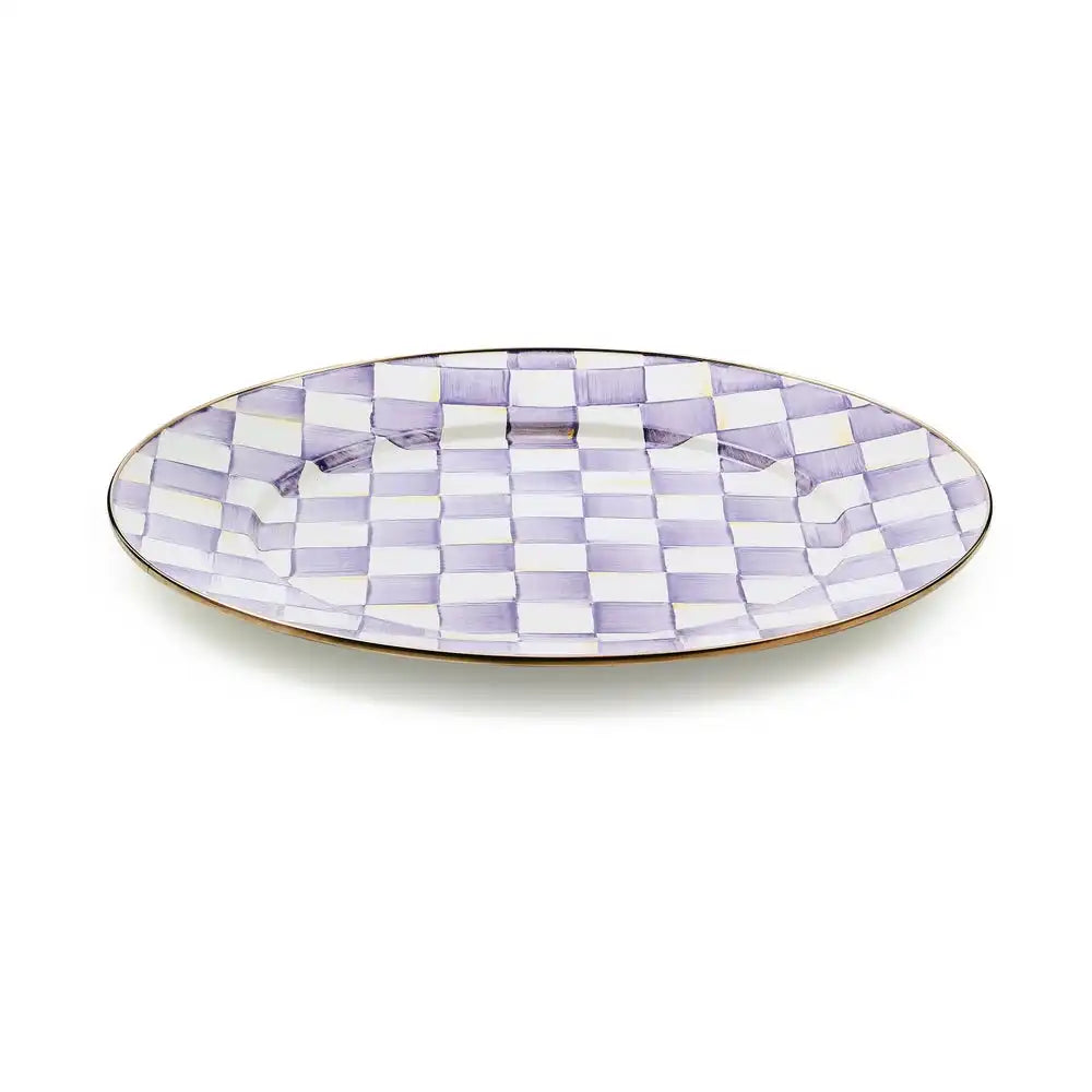 Royal Check Serving Platter