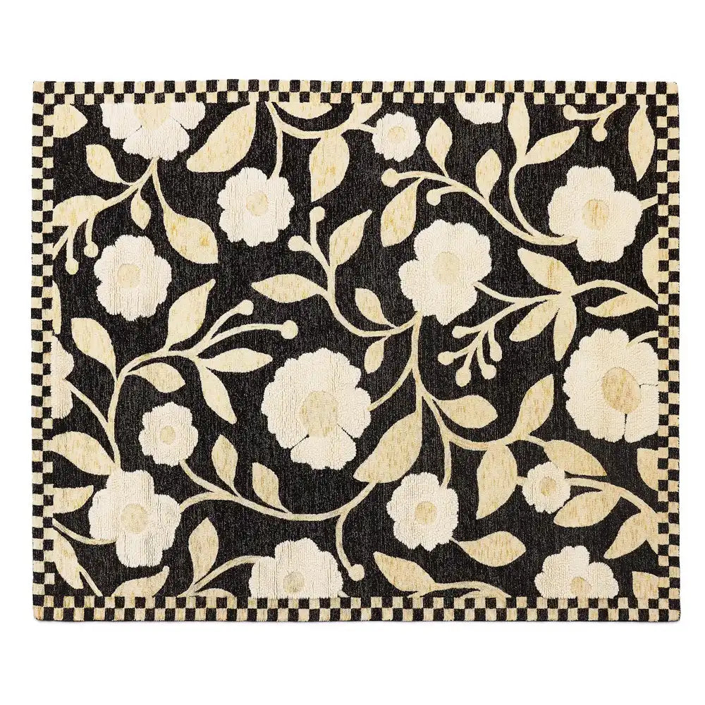Farmhouse Floral 6' Round Rug