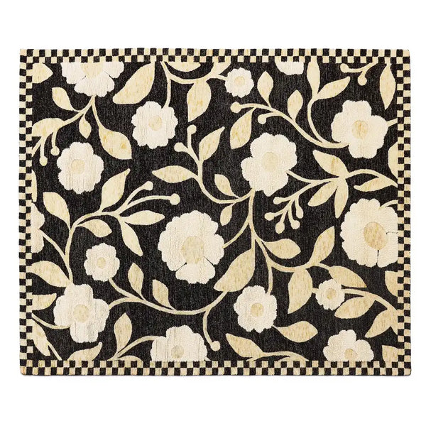 Farmhouse Floral 6' Round Rug