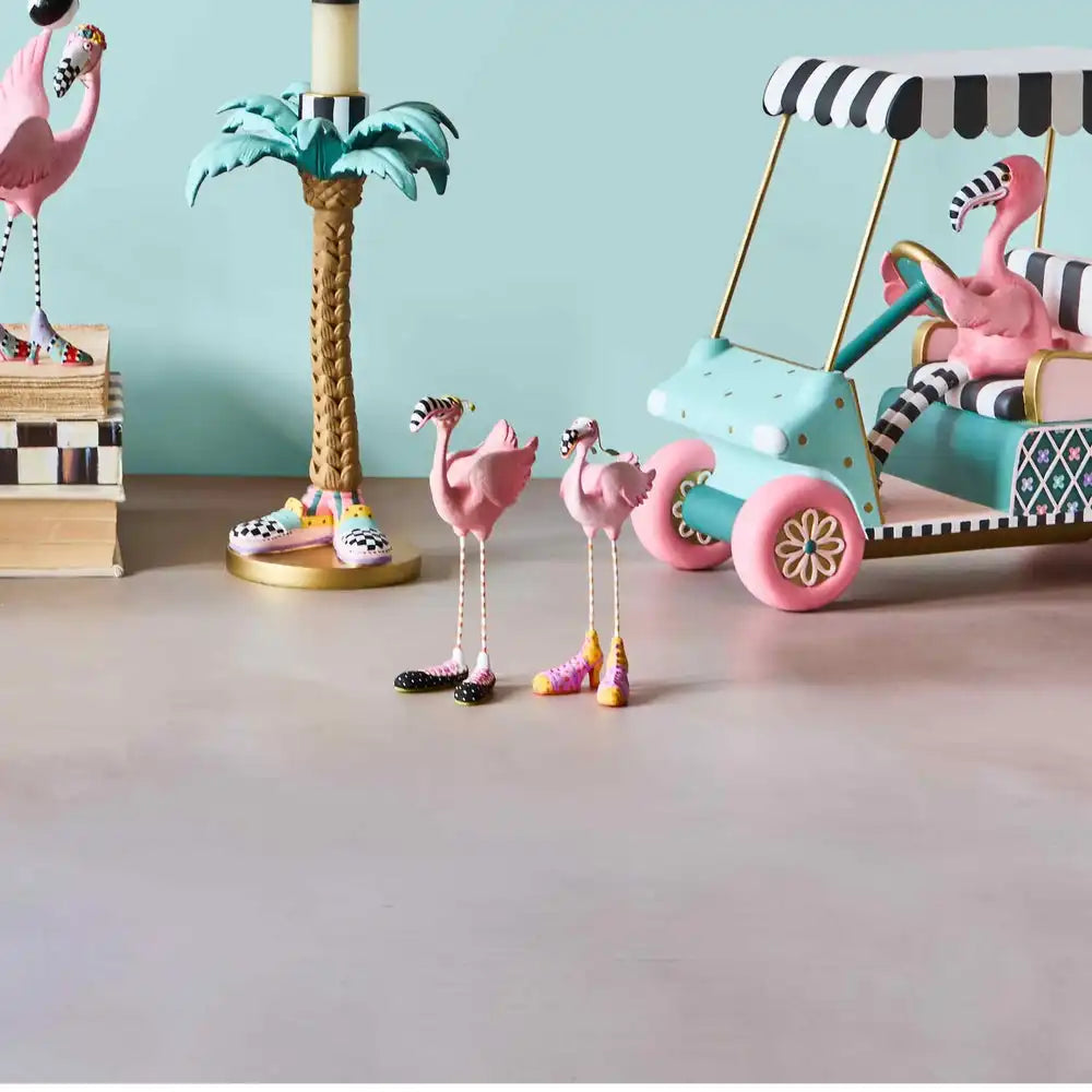Patience Brewster Sheila & Sheldon Flamingo Mini Figures