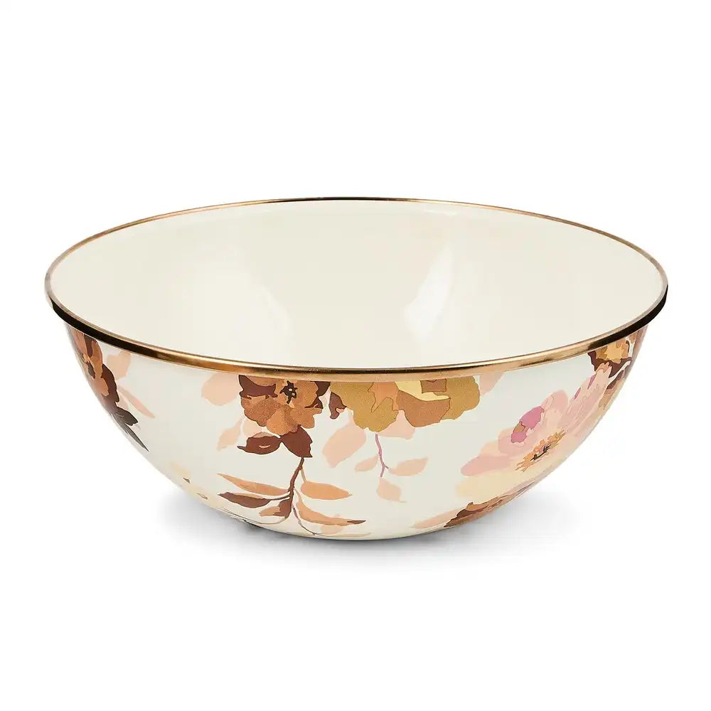 Wild Rose White Small Everyday Bowl