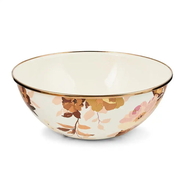 Wild Rose White Small Everyday Bowl