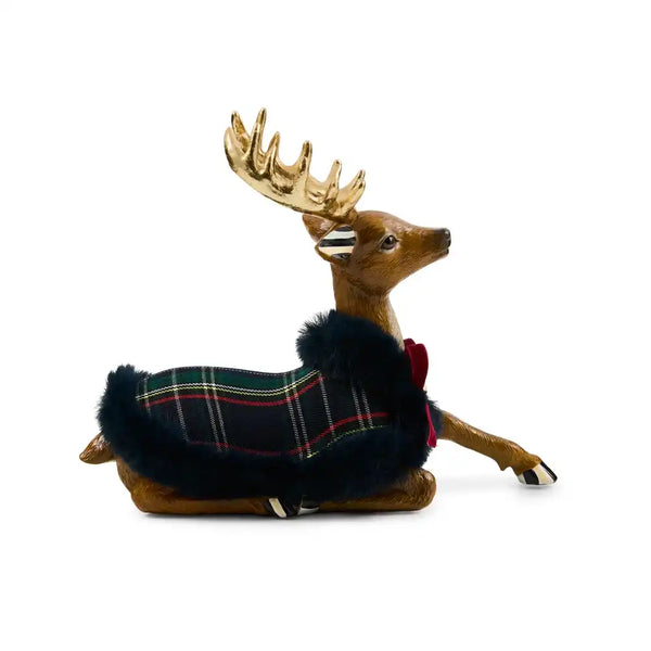 Timeless Tartan Standing Deer
