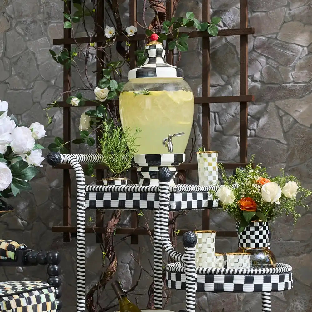 Rosy Check Beverage Hostess