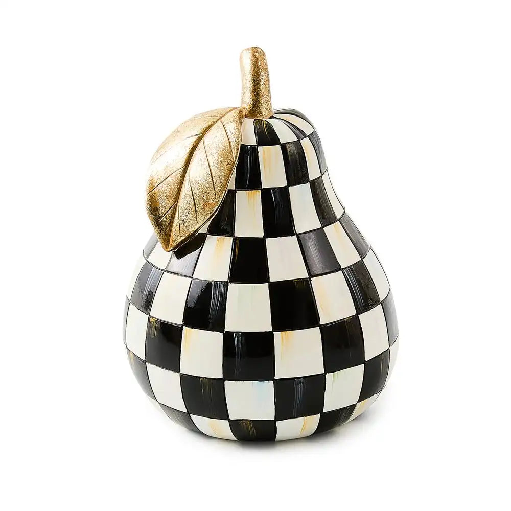 Courtly Check Apple Decor