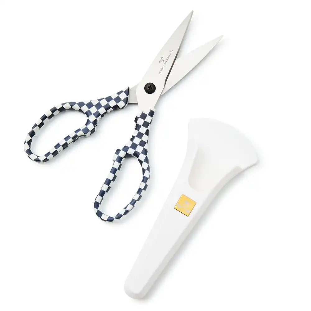 Black & White Check Kitchen Shears