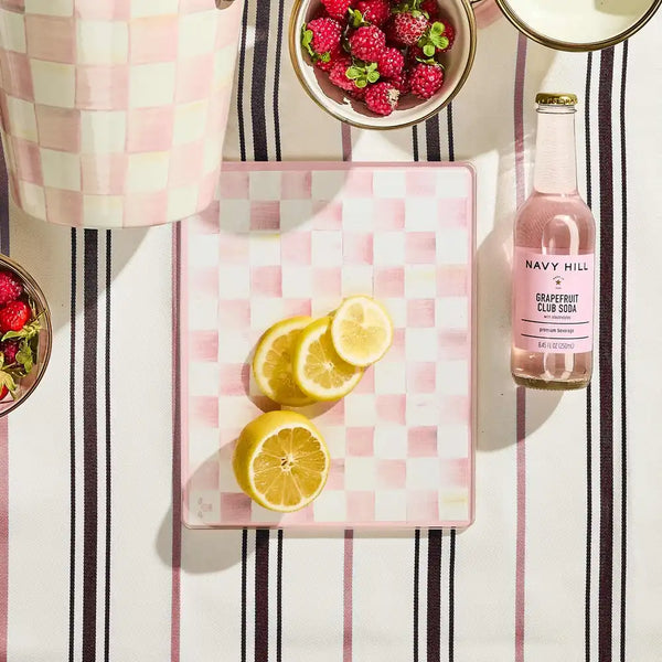 Cherry Check Cutting Board, Set of 2