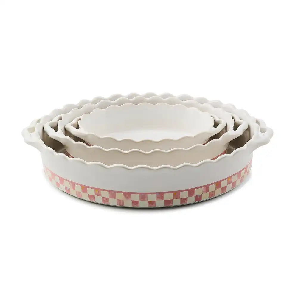 Rosy Check Everyday Large Oval Baker